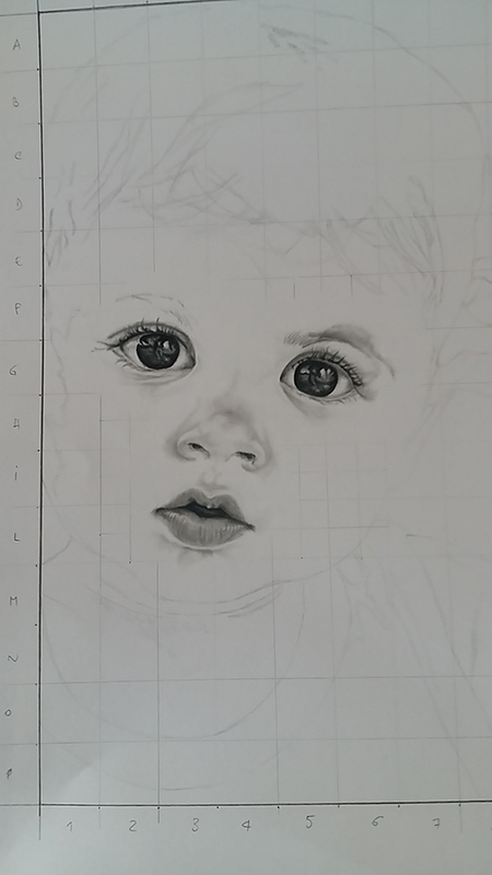 anouche disegno ritratto