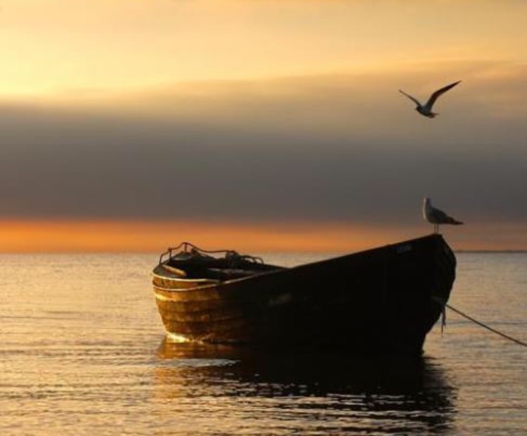 barca nel mare